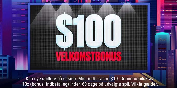 Få Pokerspil for 100 kr. gratis