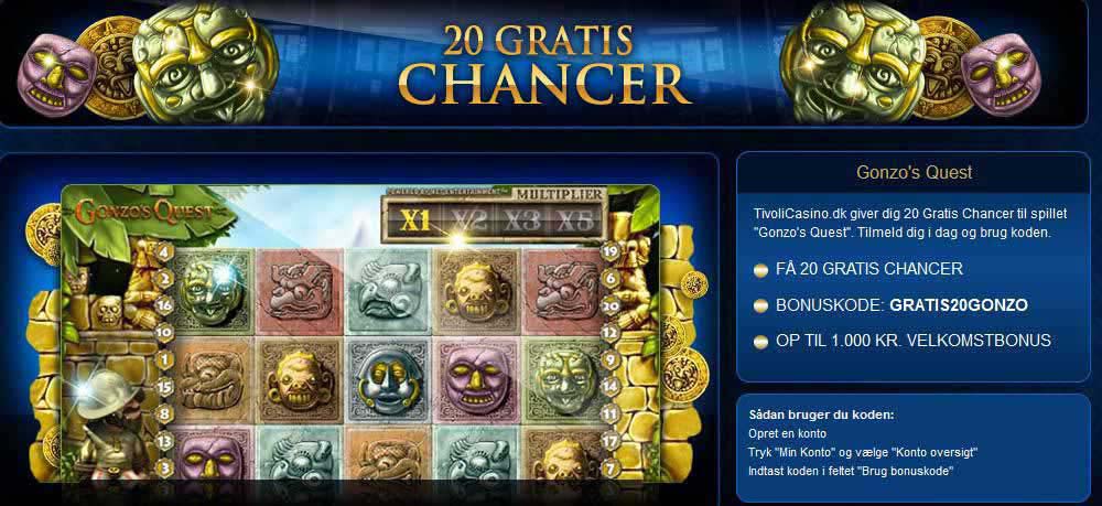 Op mod 100 FREE spins hos Tivoli Casino Op mod 100 FREE spins hos Tivoli Casino