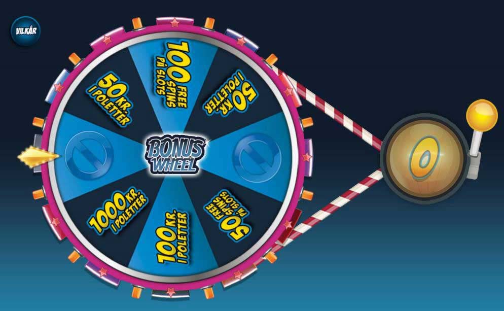 3 gratis spins dagligt + kr. 75 gratis + kr. 100 bonus