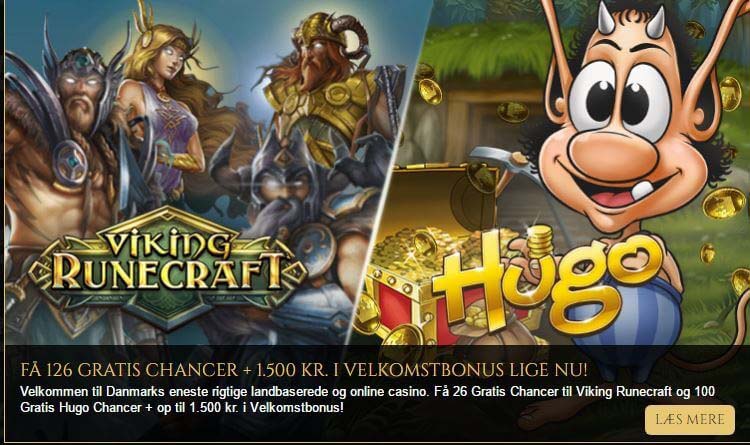 126 gratis spins venter dig på Danmarks flotteste online casino