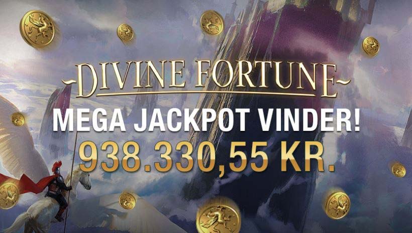 Carsten vandt 1 million. Du får chancen med 5 gratis spins på Divine Fortune Carsten vandt 1 million. Du får chancen med 5 gratis spins på Divine Fortune