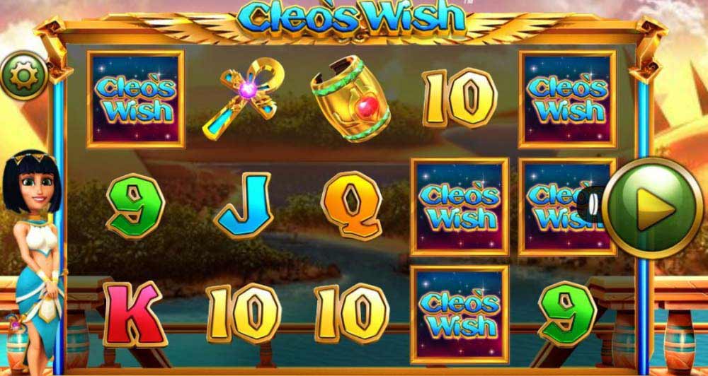 Eksklusivt spil: Cleo´s Wish - du finder kun denne spilleautomat et sted Eksklusivt spil: Cleo´s Wish - du finder kun denne spilleautomat et sted