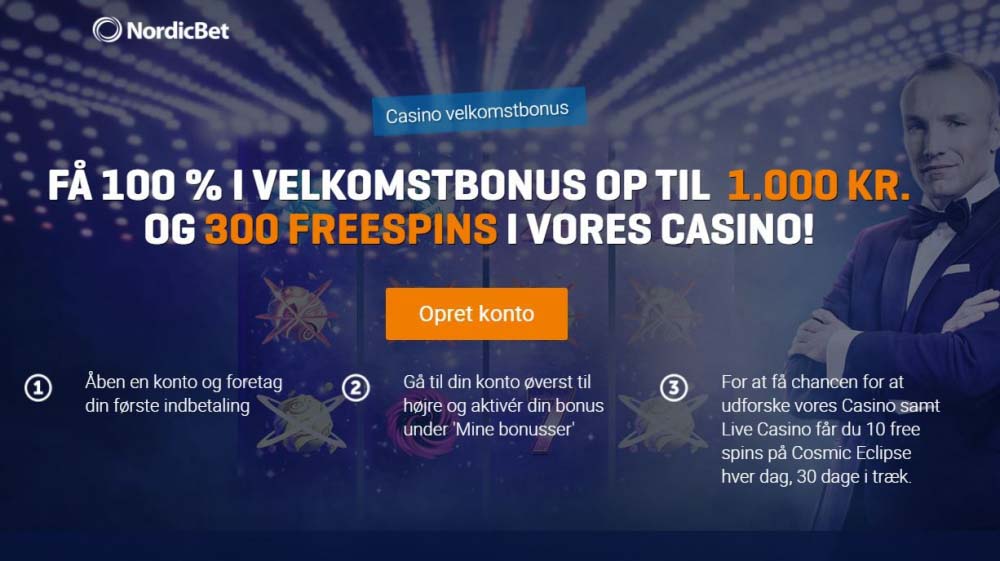 300 gratis spins på Mikkel Kesslers nye satsning