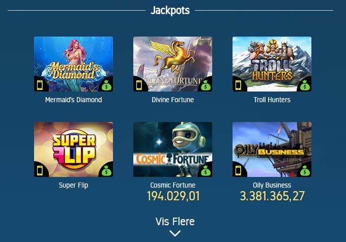 Top 5: Vi tjekker de 5 største jackpots hos super godt online casino