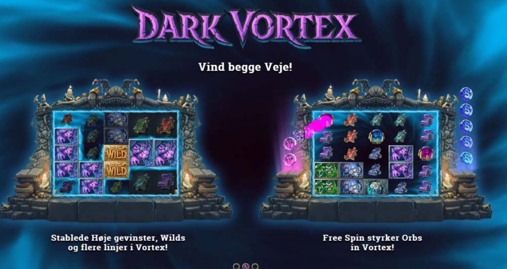 Dark Vortex er en utrolig flot spilleautomat, som har potentialet til at blive en klassiker