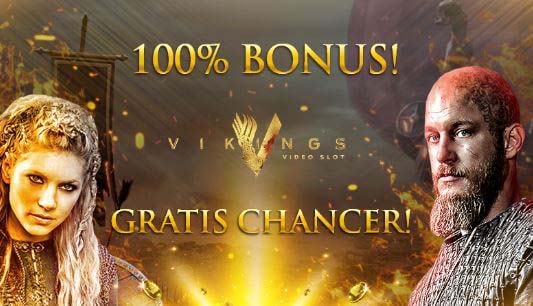 Naturligvis er Vikings TV serien blevet til spilleautomat. Hent 5 gratis spins + fin bonus