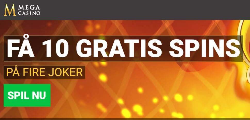 Eksklusivt tilbud: 10 gratis spins på skønne Fire Joker Eksklusivt tilbud: 10 gratis spins på skønne Fire Joker