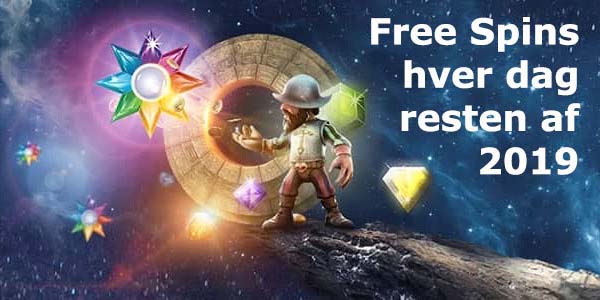 Sådan får du Free Spins hver dag resten af året