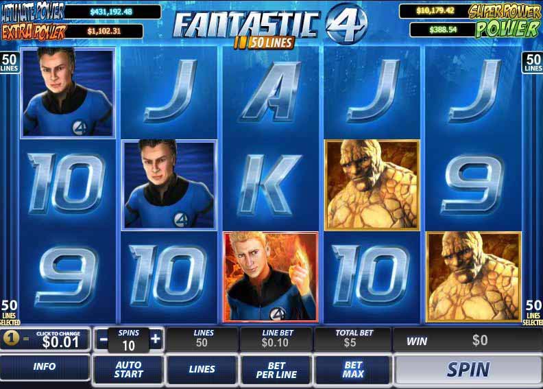 Marvel Slots fra Bet365