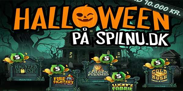 Gratis spins og konkurrencer til alle omkring Halloween