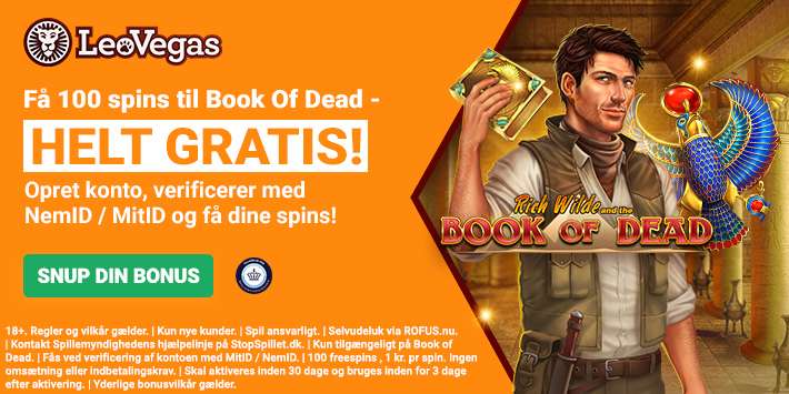 Sådan får du 100 LeoVegas Free Spins og en solid velkomstbonus