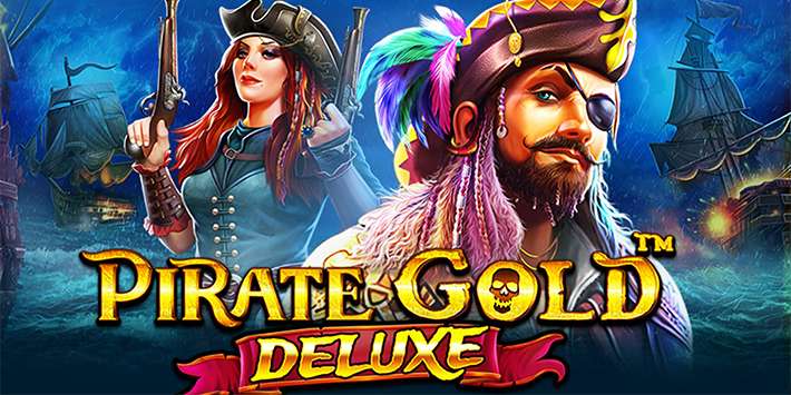 Prøv Pirate Gold Deluxe spilleautomaten med gratis bonus