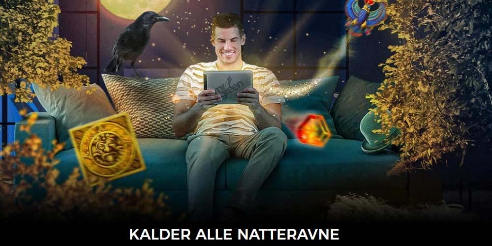 Kalder alle natteravne: Vælg blandt tre nemme bonusser hver nat resten af juli