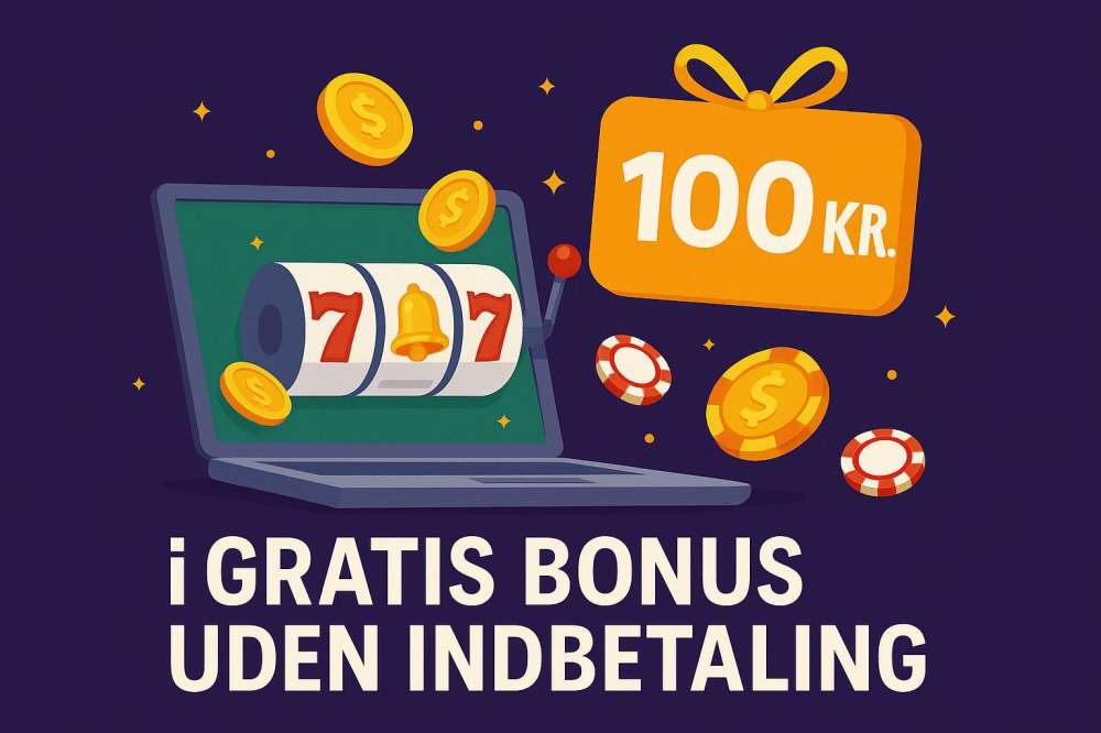 100 kr. i gratis online casino bonus uden indbetaling