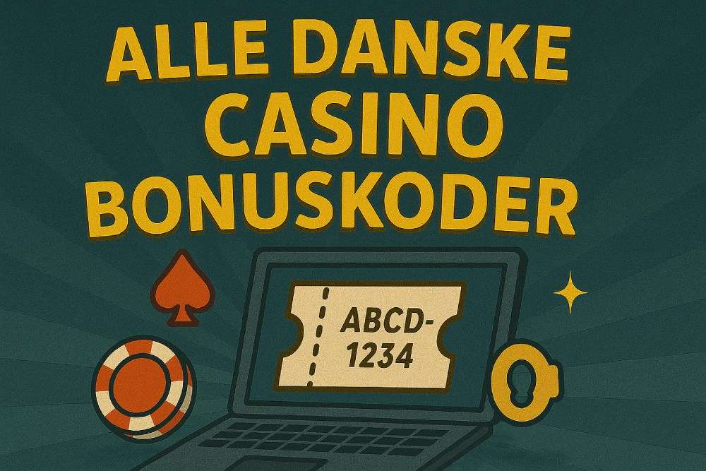 Bonuskode: Liste med alle bonus koder fra danske casinoer