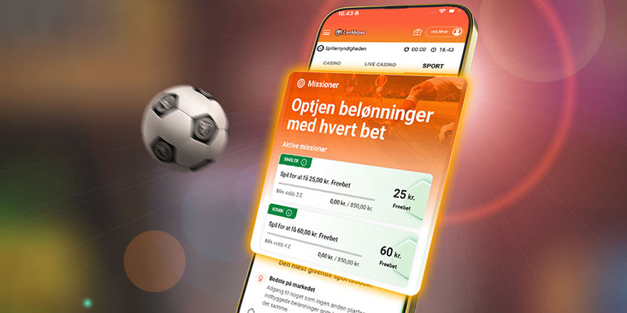 Få 1.000 kr. Odds Bonus på LeoVegas