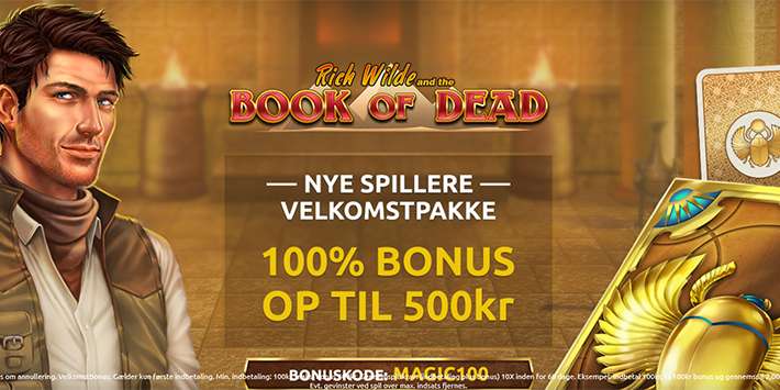 Slotsmagic bonus: Få 500 kr. bonus