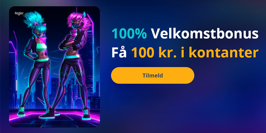 Få 100% bonus på Chanz Casino
