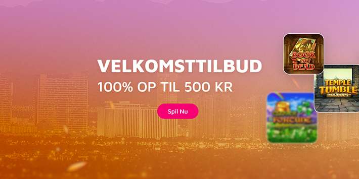 Få 500 kr. bonus på Lucky Vegas