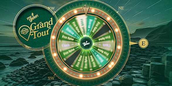Spin Regnbuehjulet gratis hver dag på Mr Green