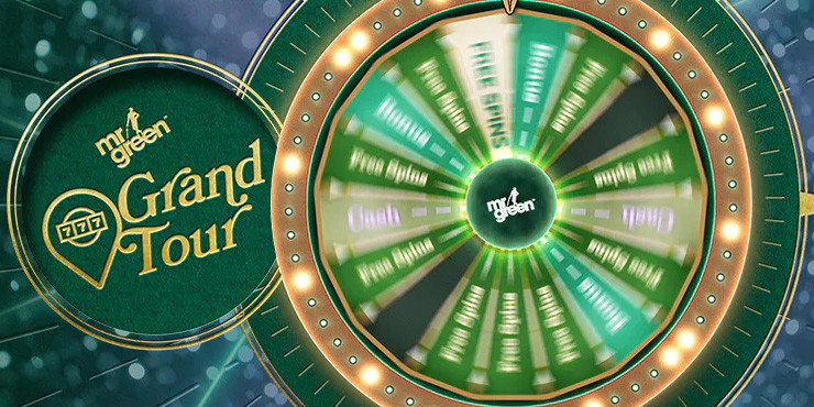 Spin Lykkehjulet gratis hver dag på Mr Green