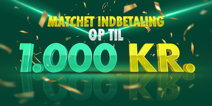 Få 1.000 kr. casino bonus på bet365