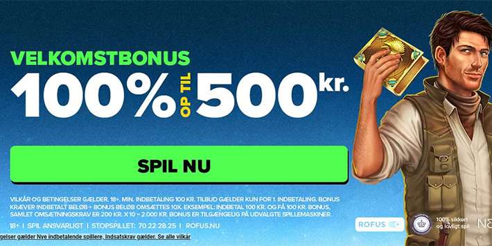 Få 500 kr. bonus på NextCasino