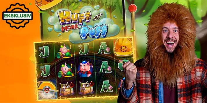 Eksklusivt: Få 200 Free Spins til Huff N'More Puff