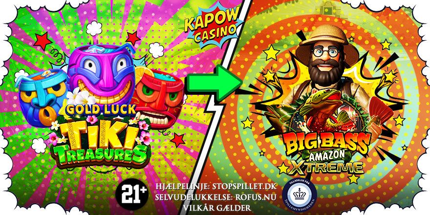 Få 20 Free Spins på Big Bass Amazon Xtreme