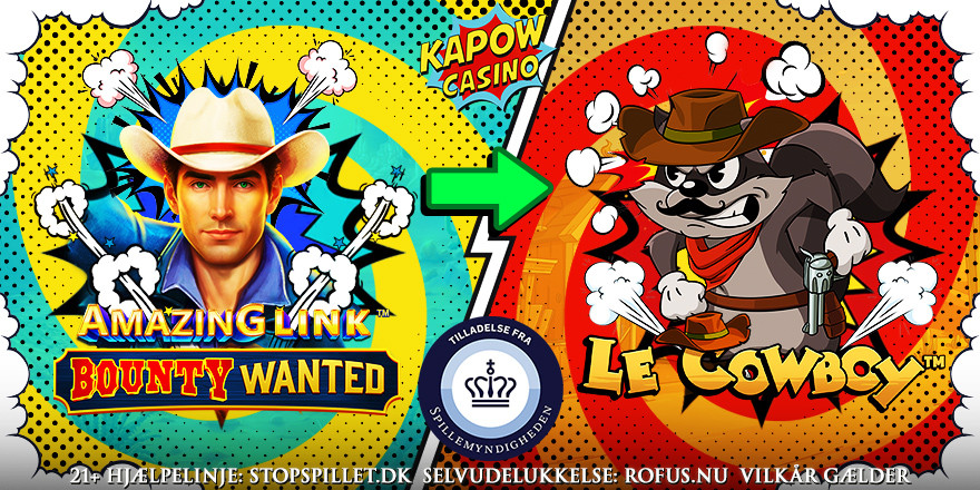 Få 20 Free Spins til Le Cowboy
