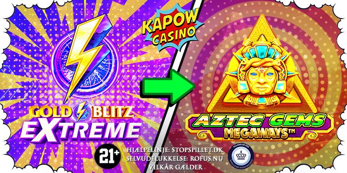 Få 40 Free Spins på Aztec Gems Megaways