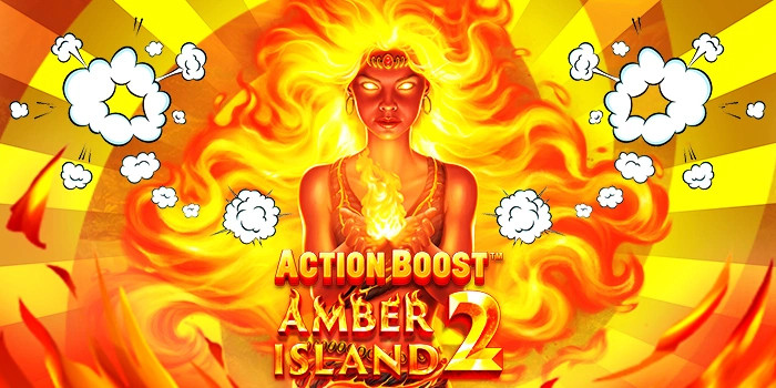 Gratis Spins til Action Boost Amber Island 2 på Kapow 