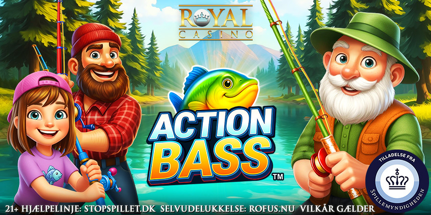 Gratis spins på Action Bass