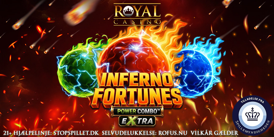 Eksisterende spillere: Gratis spins til Inferno Fortunes Power Combo Extra