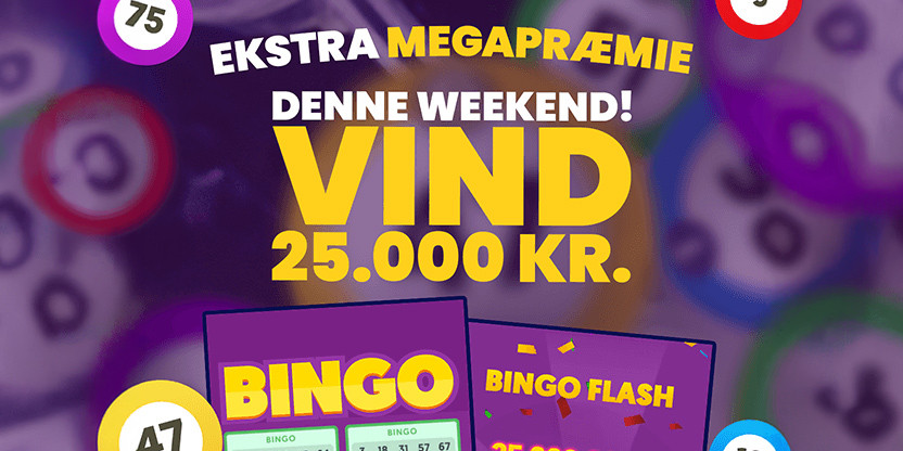 Deltag i lodtrækningen om 25.000 kr. på Spilnu