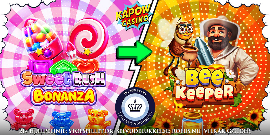 Få 100 Free Spins på Bee Keeper