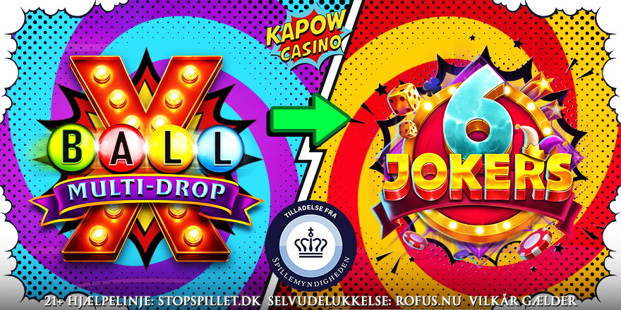 Få 100 Free Spins på 6 Jokers