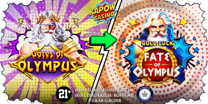 Få 10 Free Spins på Gold Luck Fate of Olympus 