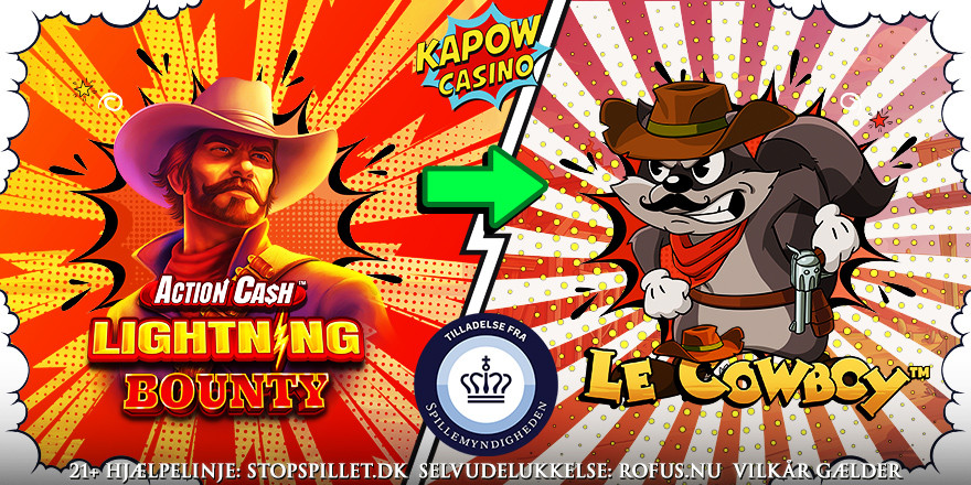 Få 20 Free Spins på Le Cowboy