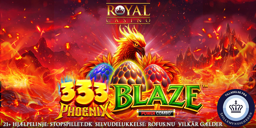 Free Spins til 333 Phoenix Blaze Power Combo 