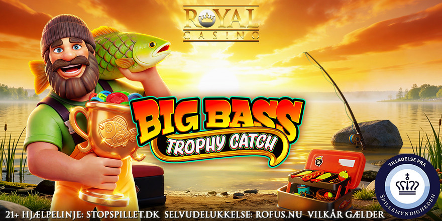 Eksisterende spillere: Free Spins til Big Bass Trophy Catch