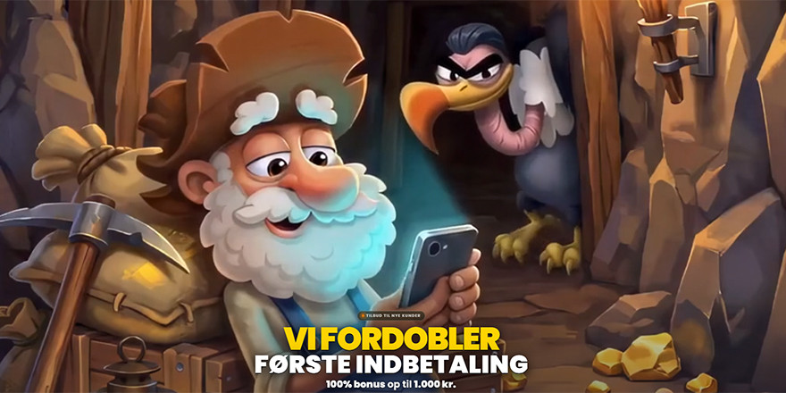 Få 100% bonus op til 1.000 kr. på Spilnu