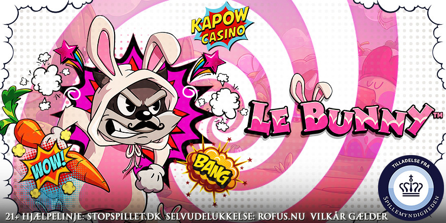 Free Spins til Le Bunny på Kapow