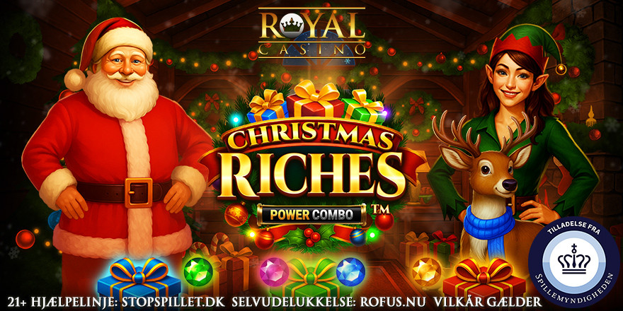 Gratis spins på Christmas Riches Power Combo