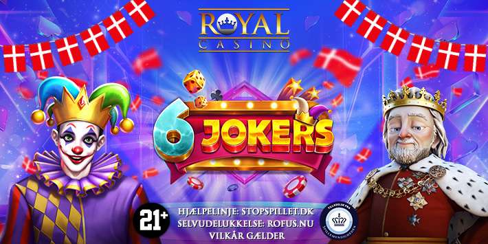 Få 34 Fødselsdags-Spins på 6 Jokers