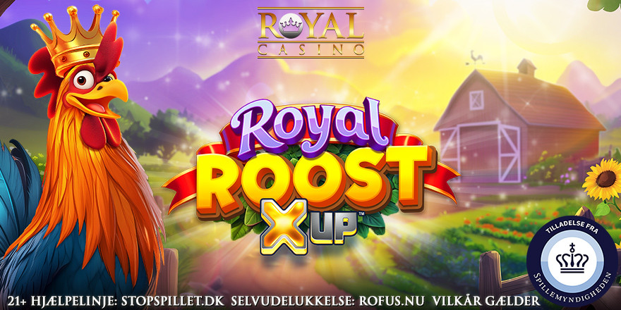 Gratis Spins på Royal Roost X UP