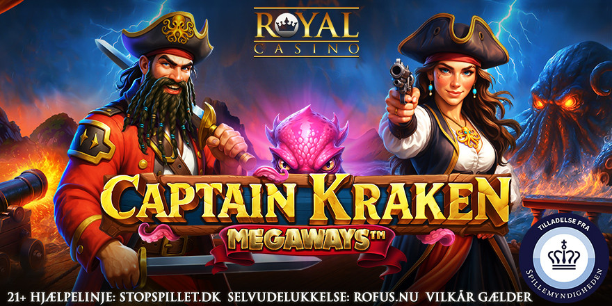 Gratis Spins på Captain Kraken Megaways