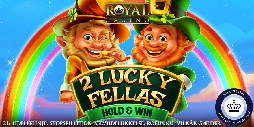 Eksisterende spillere: Gratis spins til 2 Lucky Fellas Hold and Win