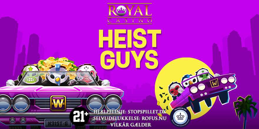 Gratis spins på Heist Guys