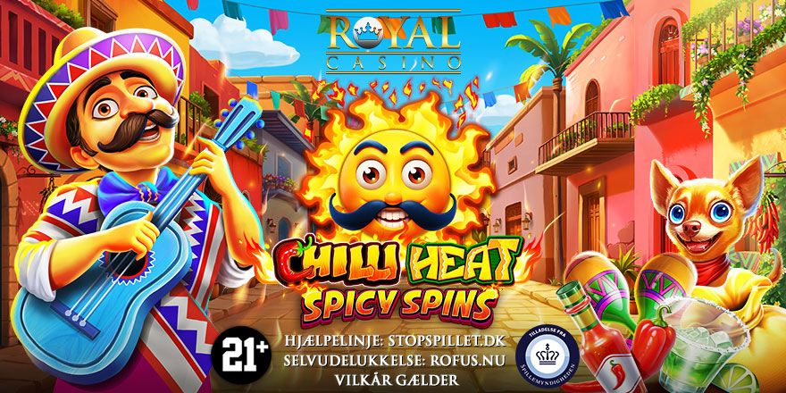 Gratis spins på Chilli Heat Spicy Spins